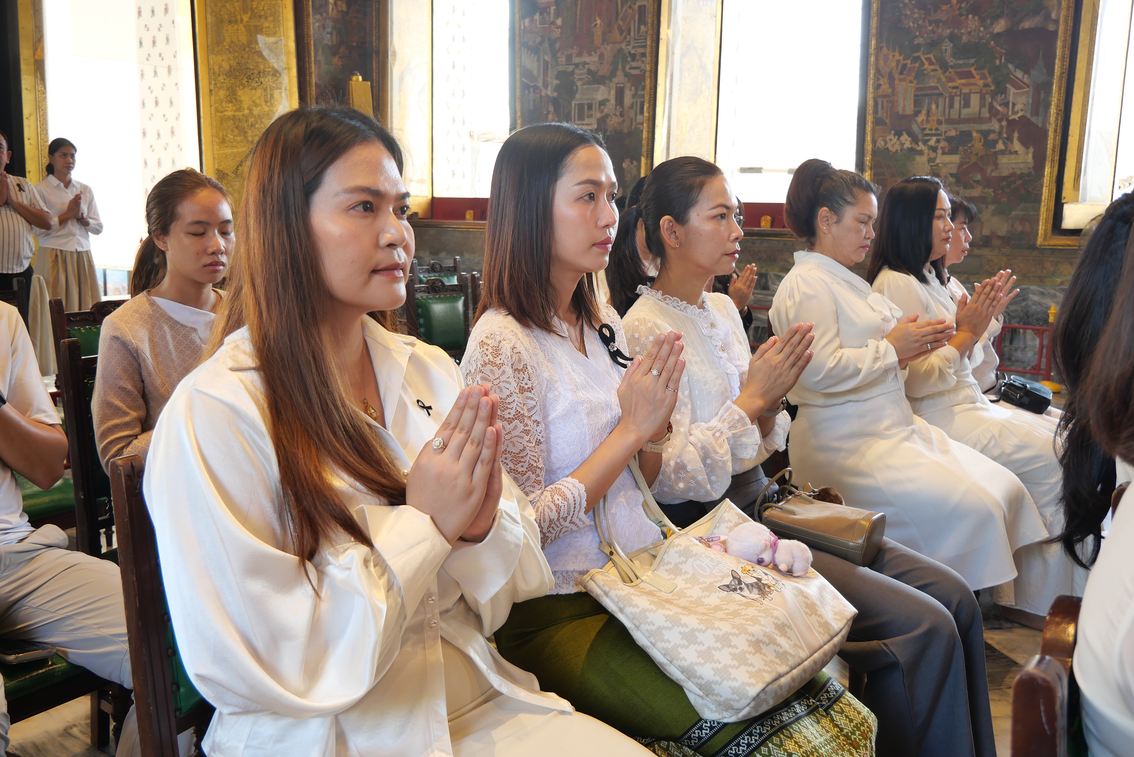 title - ปลัดกระทรวงเกษตรและสหกรณ์ พร้อมด้วยคณะผู้จัดเตรียมงานพระราชพิธีพืชมงคลจรดพระนังคัลแรกนาขวัญ ประจำปี ๒๕๖๙ ทำบุญถวายผ้าไตรและเครื่องไทยธรรม
